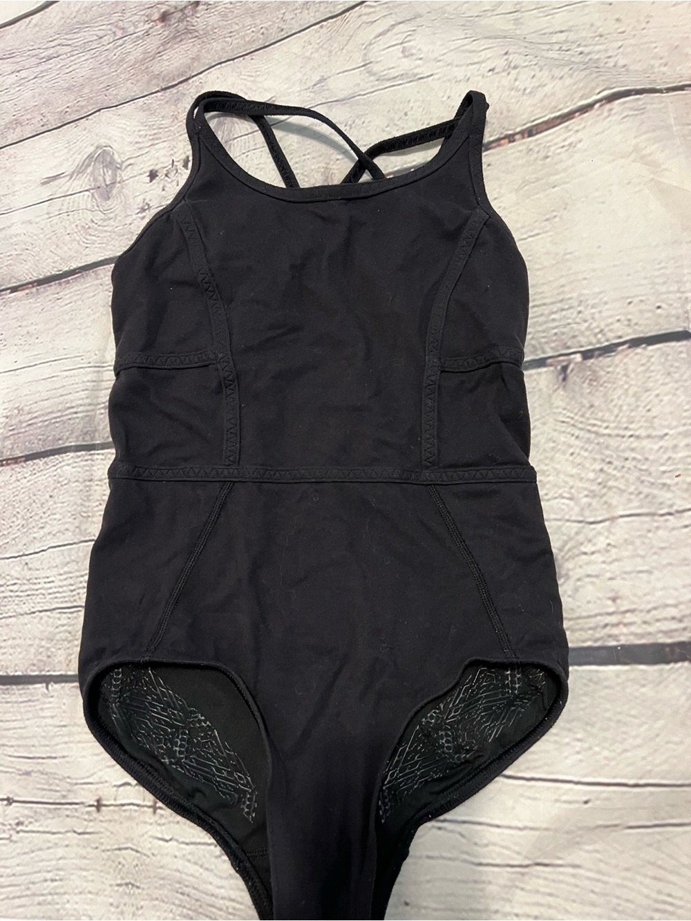 Ivivva (Lululemon Kids) Black Leotard size 10